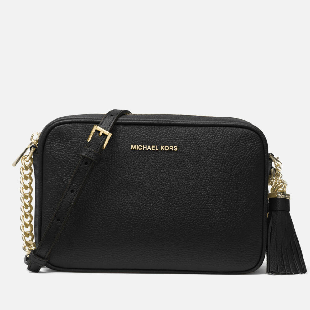 MICHAEL Michael Kors Women's Jet Set Medium Camera Bag - Black Cover