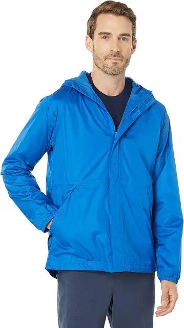 L.L.Bean Waterproof Windbreaker Jacket (Deep Sapphire) Men's Clothing Cover