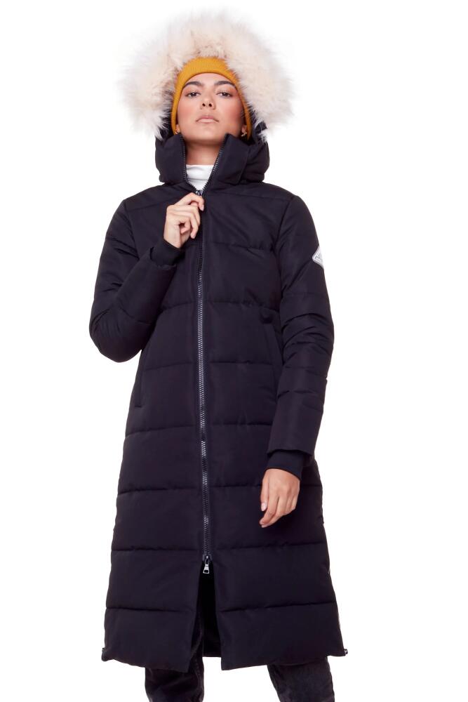 Alpine North KLUANE - Vegan Down Ultra Long Winter Parka in Black Cover