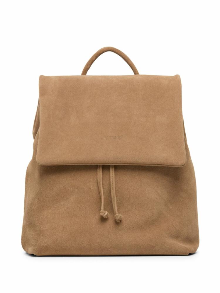 Marsèll Patta suede backpack - Neutrals Cover