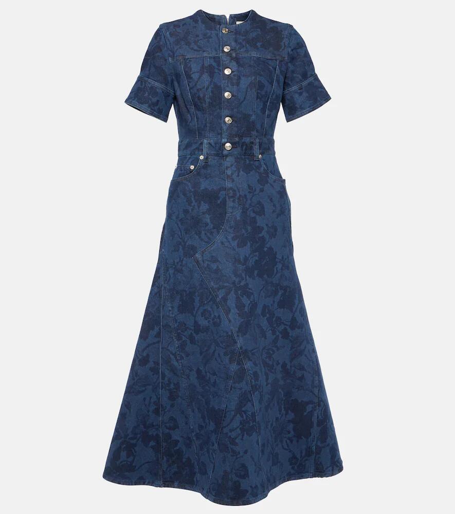 Erdem Denim midi dress Cover