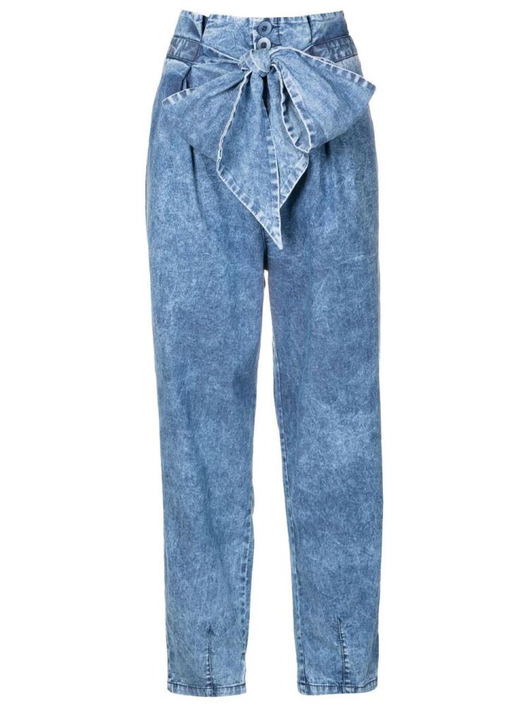 Amapô high-waisted jeans - Blue Cover