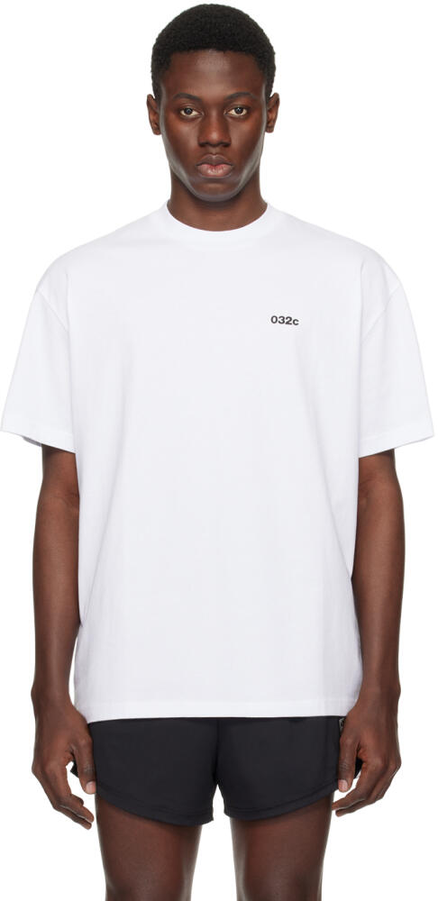 032c White 'Nothing New' T-Shirt Cover