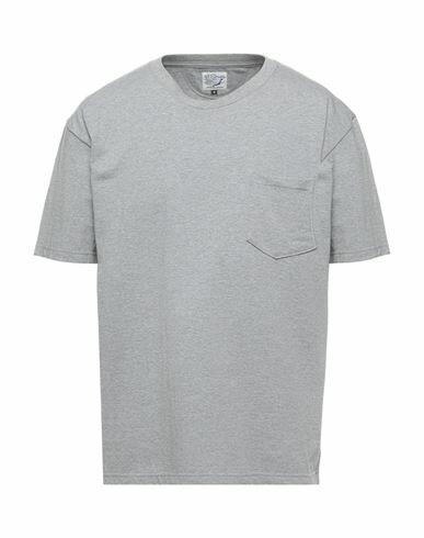 Orslow Man T-shirt Grey Cotton Cover