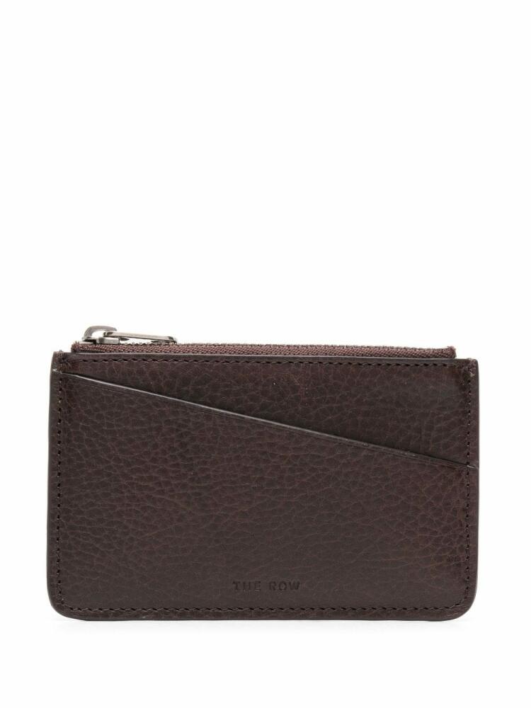 The Row keyring leather cardholder - Brown Cover