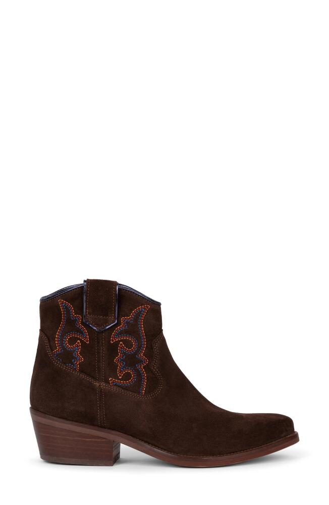 Penelope Chilvers Cassidy Western Boot in Bitter Chocolate Cover