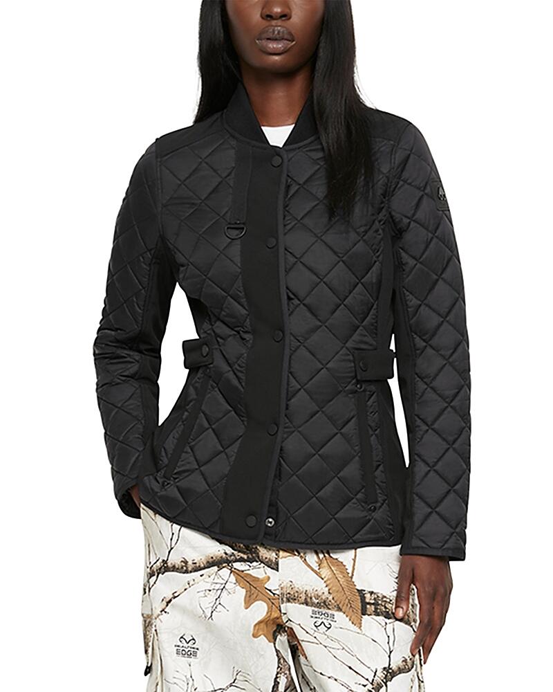 Moose Knuckles Riis Mixed Media Quilted Jacket Cover