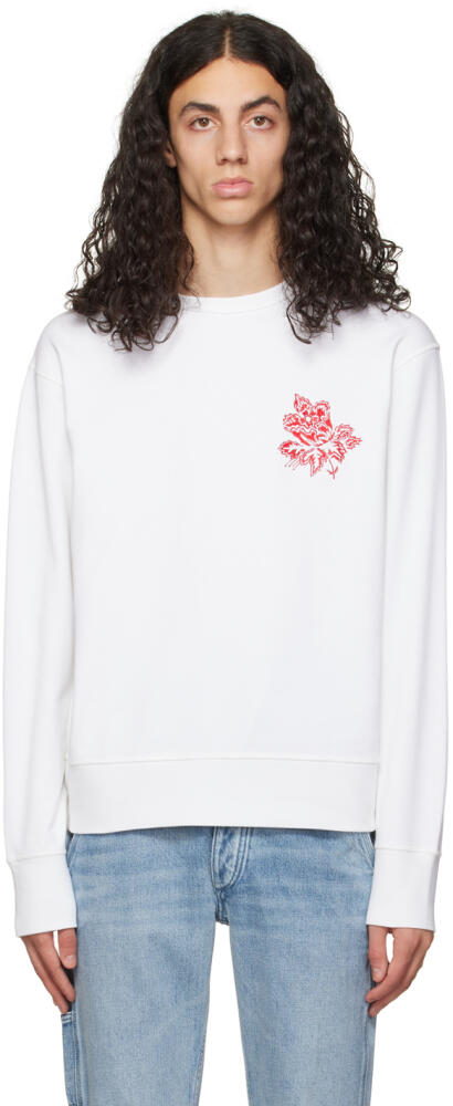 rag & bone White Lunar New Year Sweatshirt Cover