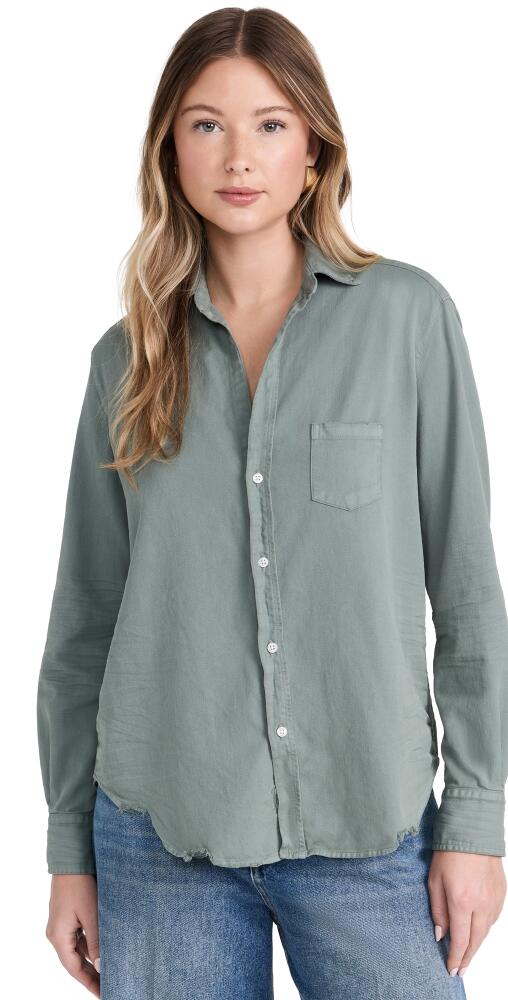 Frank & Eileen Relaxed Button Up Shirt Thyme Cover