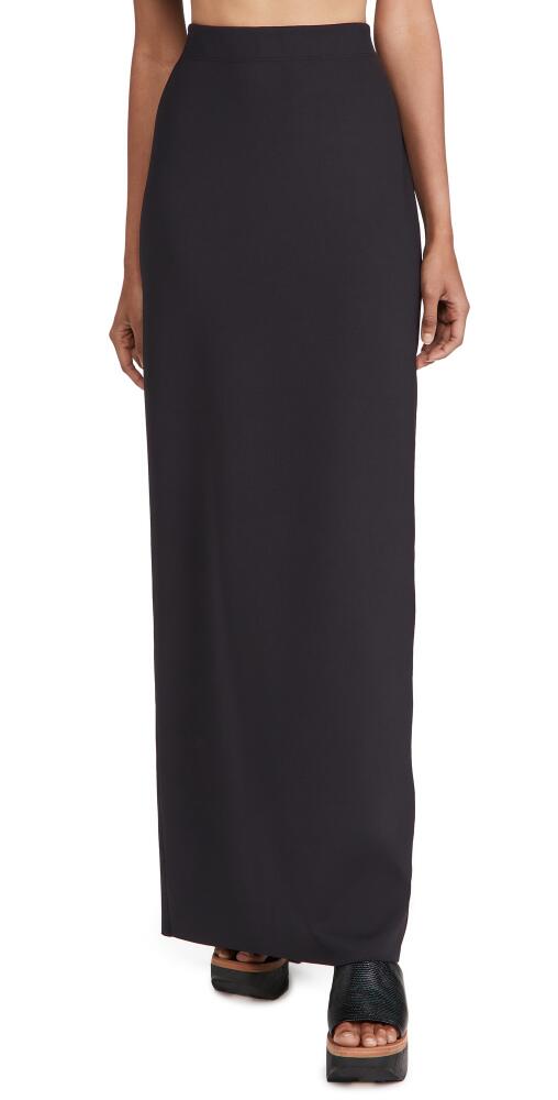 Rosetta Getty Tapered Maxi Skirt Black Cover