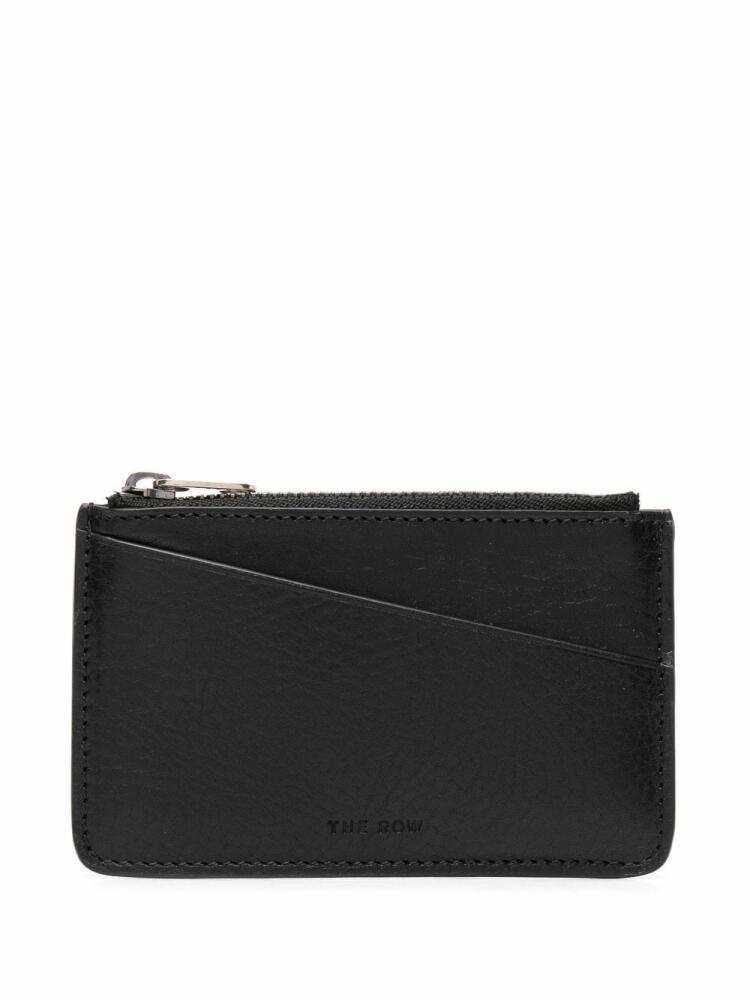 The Row keyring leather cardholder - Black Cover