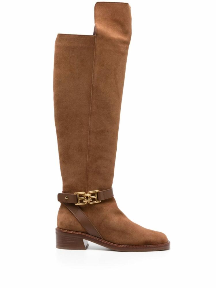 Bally Eloire suede long boots - Brown Cover