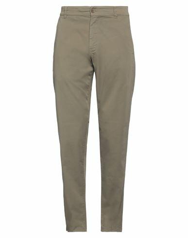 Aspesi Man Pants Military green Cotton, Elastane Cover