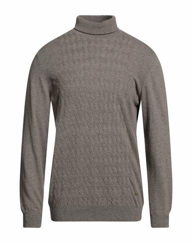 Havana & Co. Man Turtleneck Dove grey Merino Wool, Nylon, Viscose, Cashmere Cover