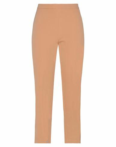 Twenty Easy By Kaos Woman Pants Camel Polyester, Elastane Cover