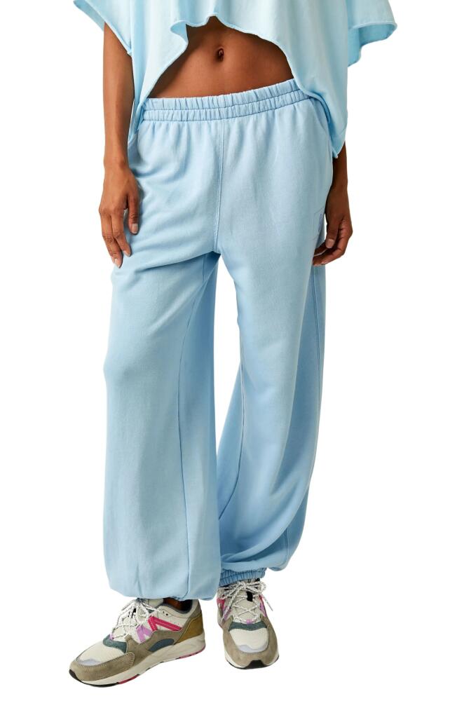 FP Movement by Free People All Star Relaxed Fit Cotton Blend Sweatpants in Mediterranean Cover