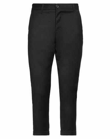 Imperial Man Pants Black Polyester, Viscose, Elastane Cover