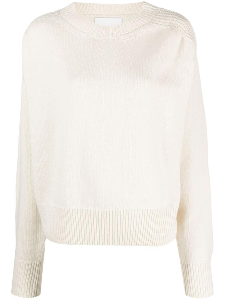 SA SU PHI crew-neck cashmere jumper - Neutrals Cover