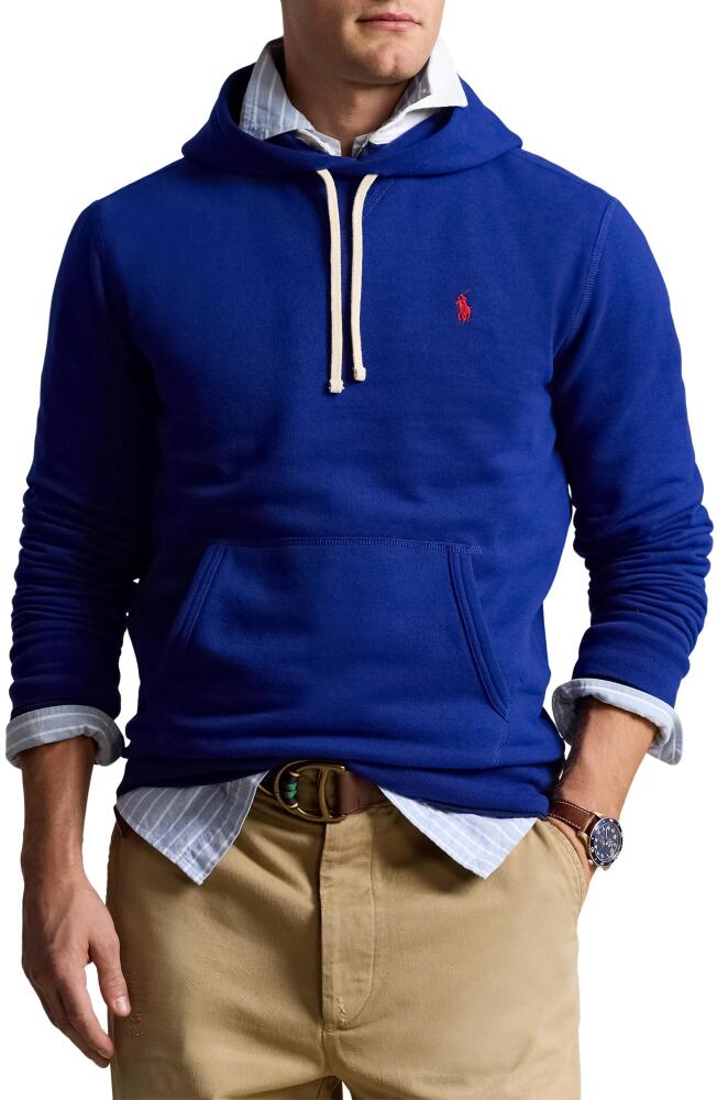 Polo Ralph Lauren Cotton Blend Hoodie in Heritage Royal Cover