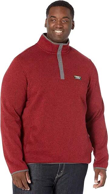 L.L.Bean Sweater Fleece Pullover - Tall (Mountain Red) Men's Clothing Cover