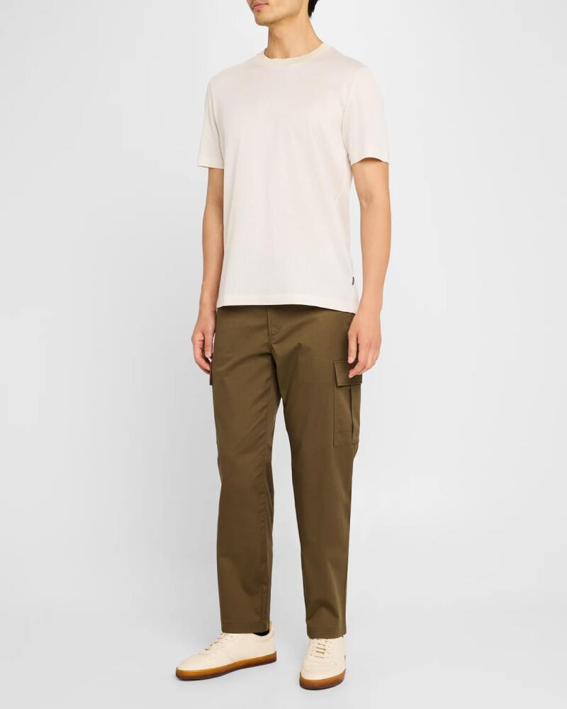 Theory Men's Straight Twill Cargo Pants Cover