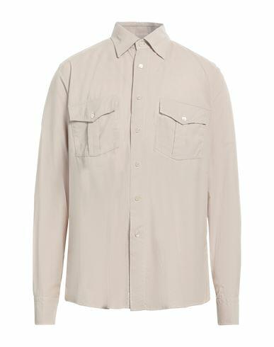 Alessandro Gherardi Man Shirt Beige Cotton Cover