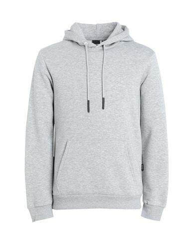 Only & Sons Man Sweatshirt Grey Polyester, Cotton Cover