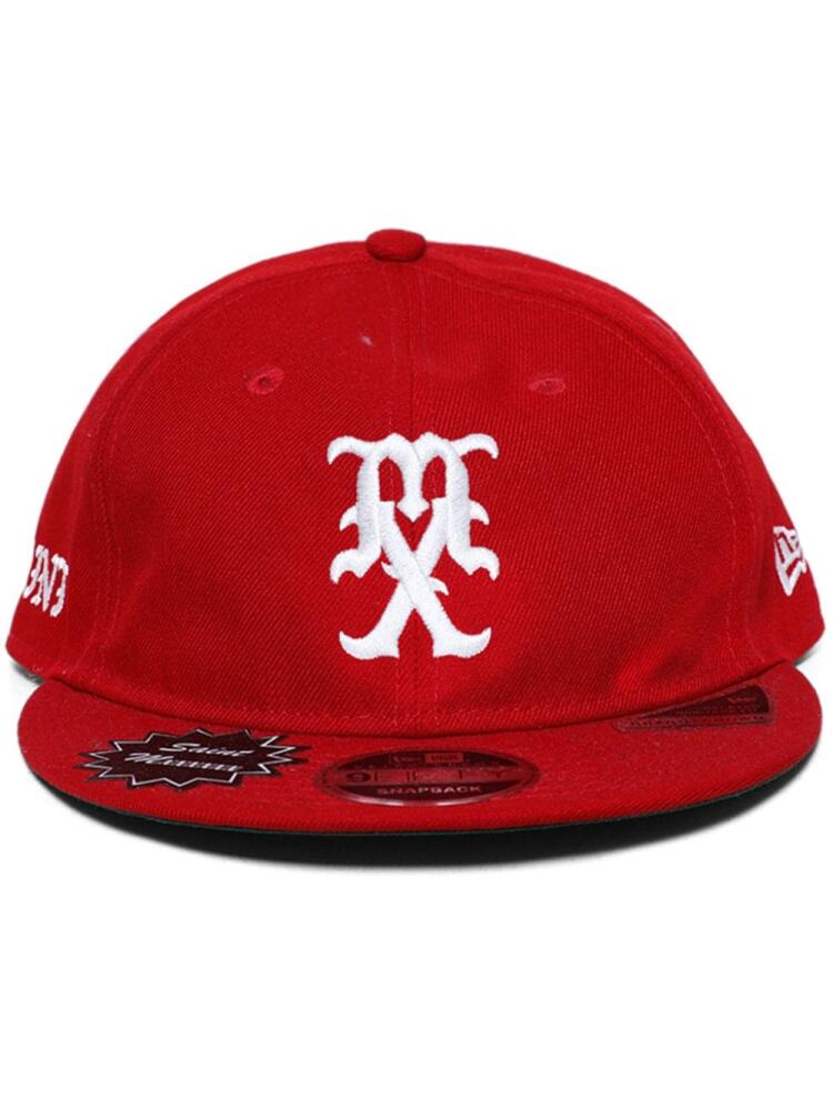 SAINT MXXXXXX x New Era cotton cap - Red Cover