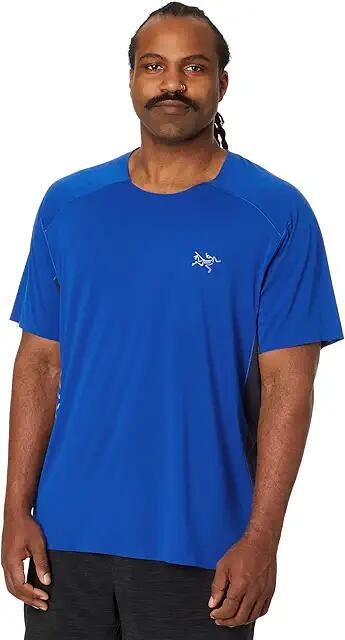 Arc'teryx Norvan Downword Logo Short Sleeve (Vitality/Black Sapphire) Men's Clothing Cover