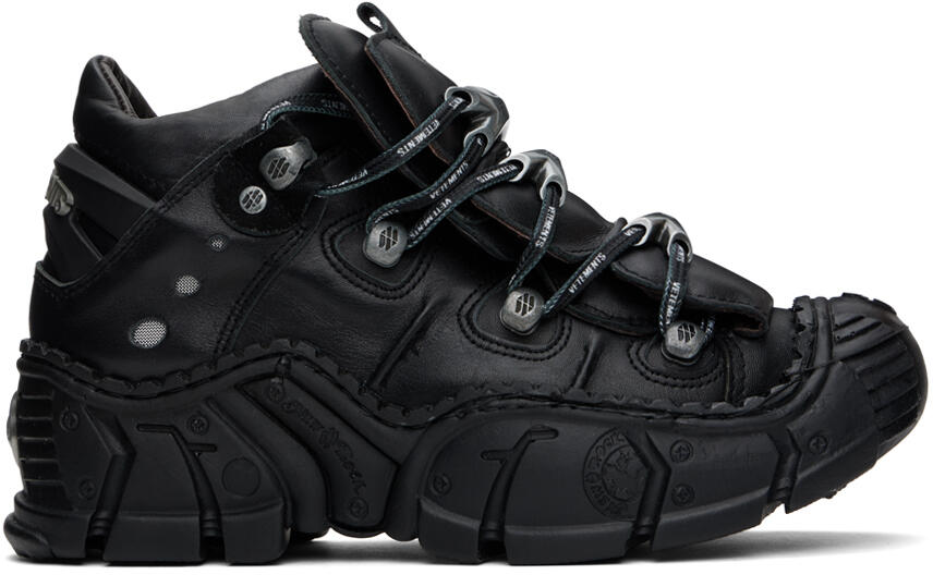 VETEMENTS Black New Rock Edition Race Sneakers Cover