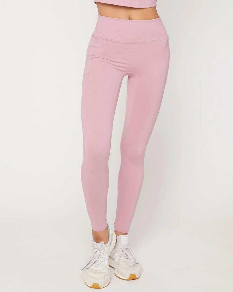 Rebody Active Explore Pocket Cloudlux Legging 26" in Pink Nectar Cover