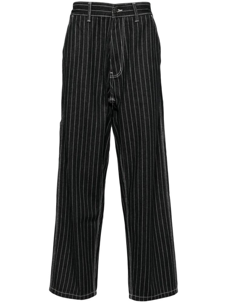 CHOCOOLATE striped jeans - Black Cover