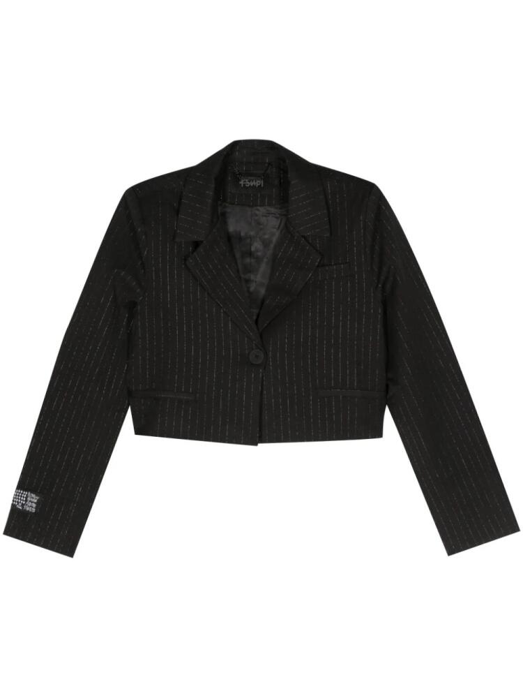 Ksubi London cropped blazer - Black Cover