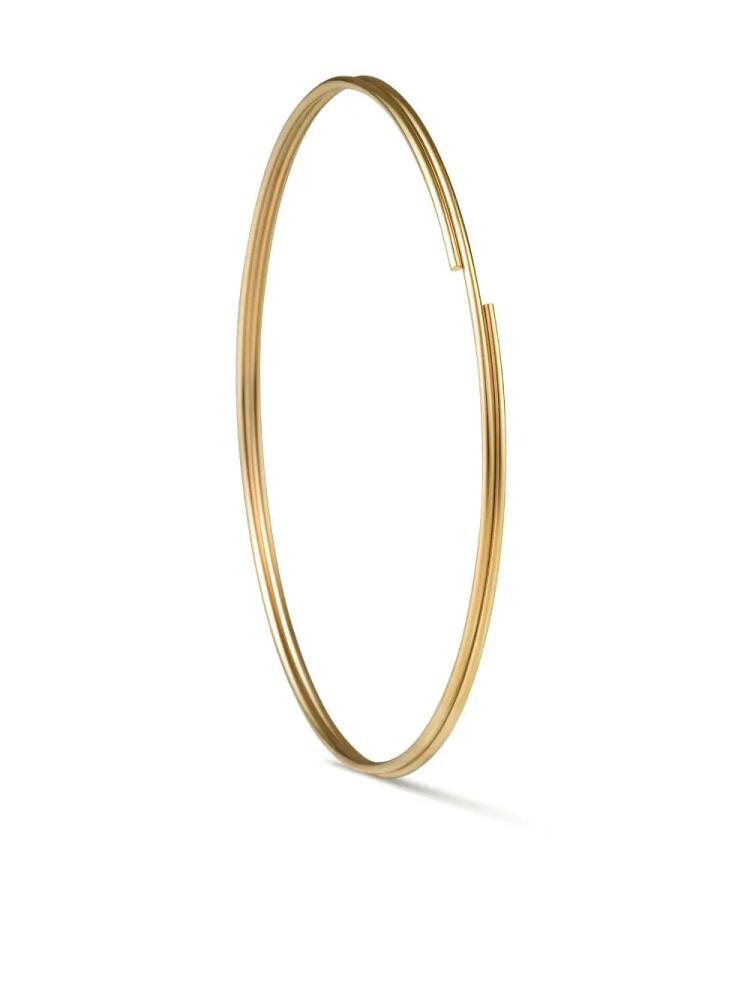 Shihara 18kt yellow gold Double Hoop 50 earring Cover