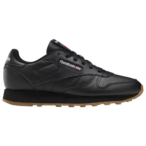 Reebok Classic Leather - Boys' Grade School Shoes Black/Tan Cover