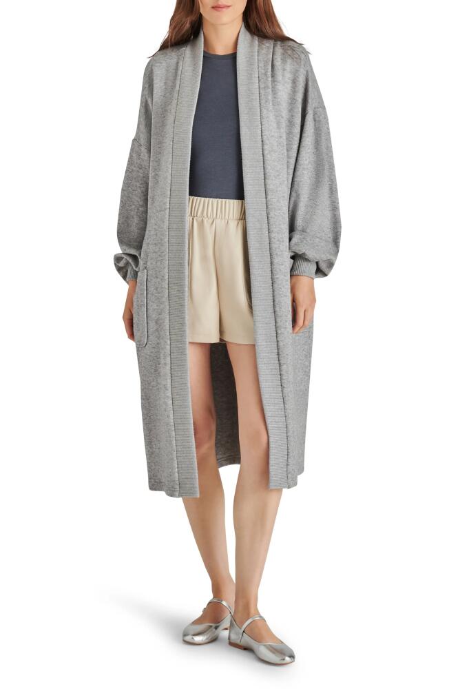 Steve Madden Marla Duster Coat in Heather Grey Cover