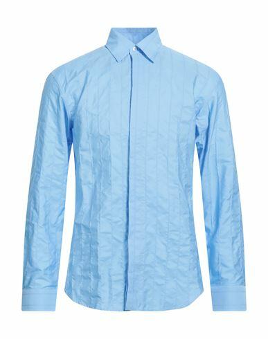 Dunhill Man Shirt Light blue Cotton Cover