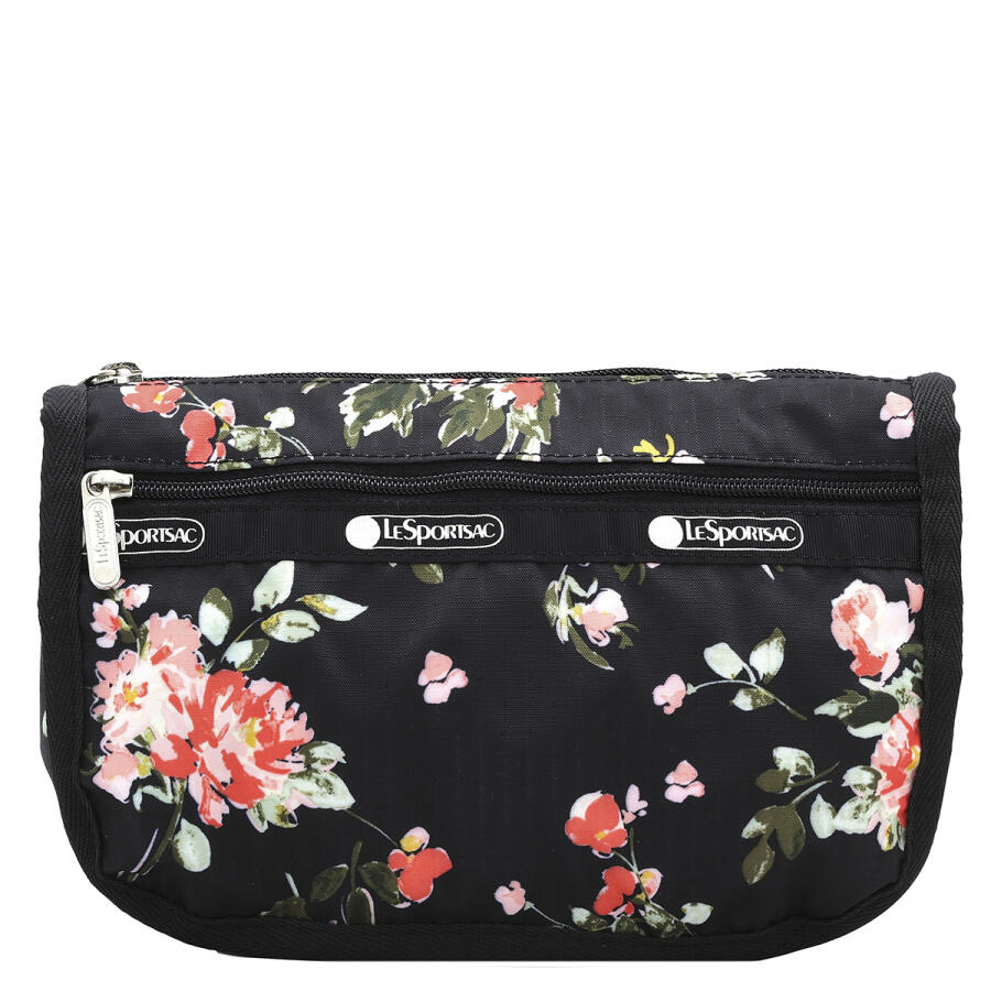 Le Sportsac Ladies Travel Cosmetic Garden Rose Pouch Cover