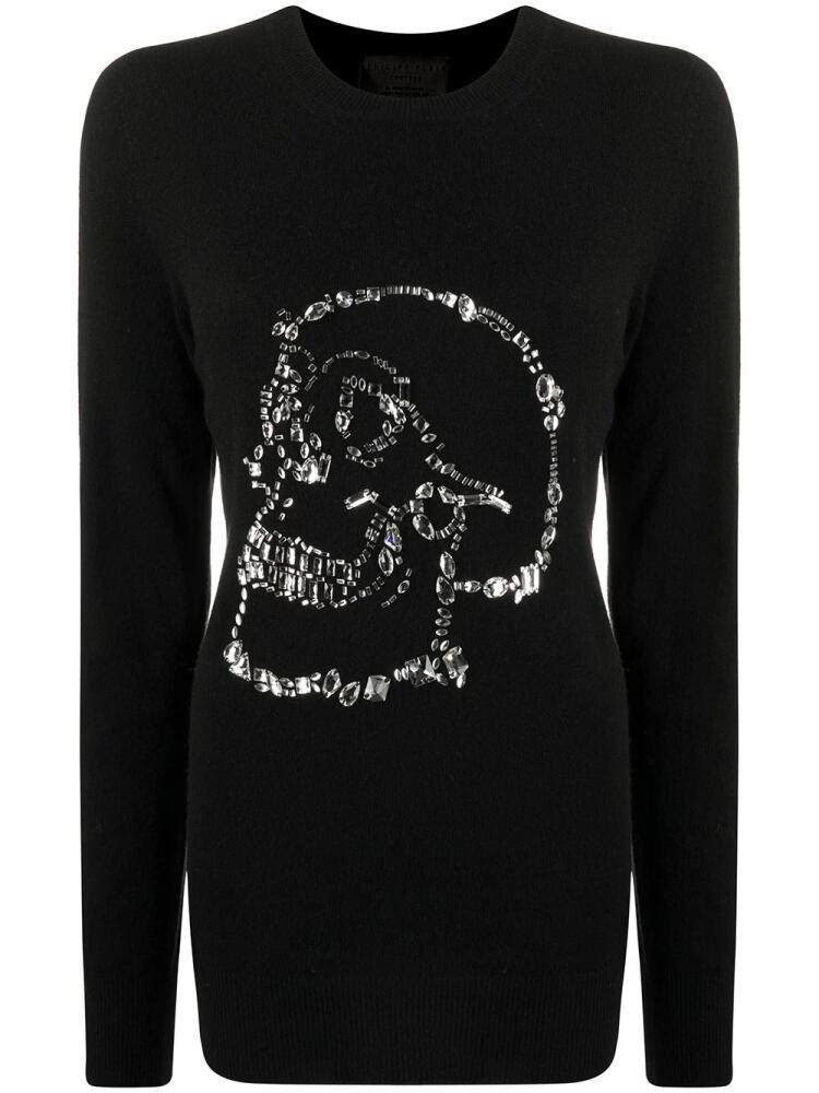 Philipp Plein embellished skull jumper - Black Cover