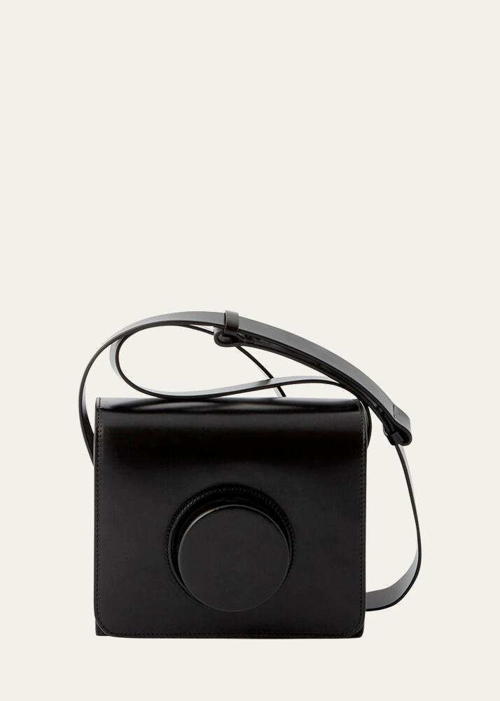 LEMAIRE Flap Leather Camera Crossbody Bag Cover