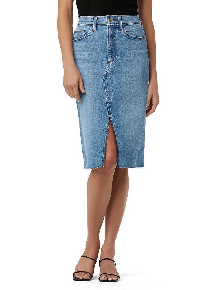 Joe's Jeans Women's The Joplin Slit Denim Pencil Skirt - Bad Habit Cover