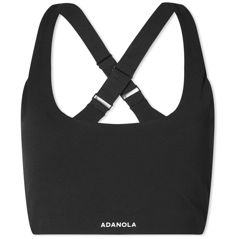 Adanola Women's Ultimate Micro Piping Bra in Black Cover