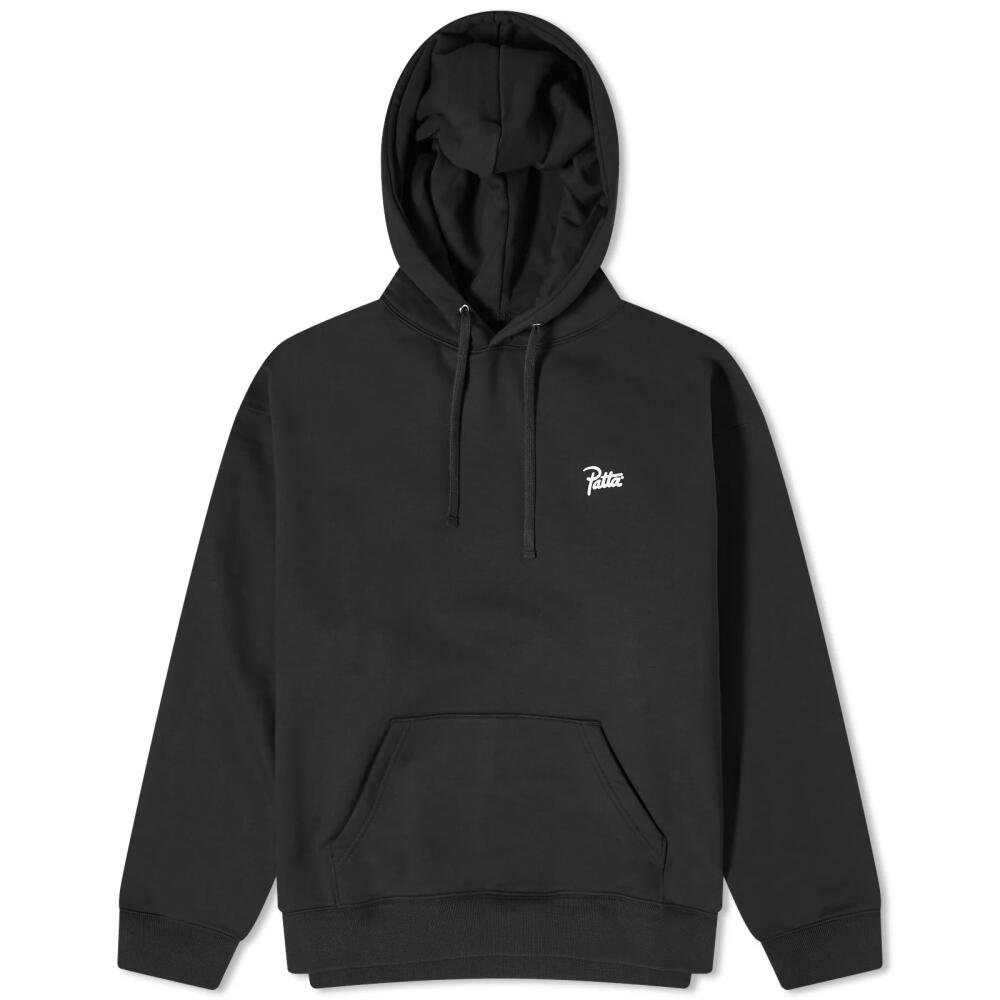 Patta Men's Fovever And Always Boxy Hoodie in Black Cover