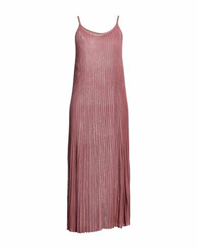 Sfizio Woman Midi dress Pastel pink Viscose Cover