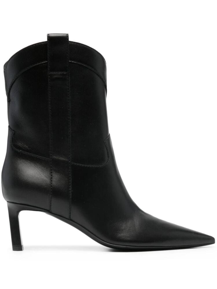 Sergio Rossi Guadalupe 65mm leather boots - Black Cover