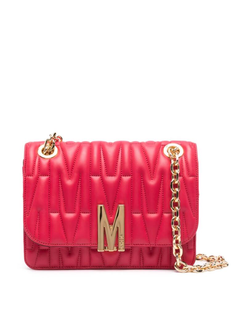 Moschino quilted shoulder bag - Red Cover