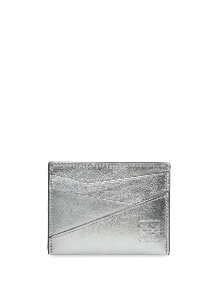 LOEWE Puzzle card holder - Silver Cover