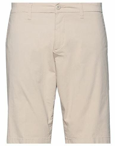 Carhartt Man Shorts & Bermuda Shorts Beige Cotton, Elastane Cover