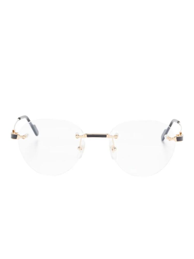 Cartier Eyewear rimless glasses - Gold Cover