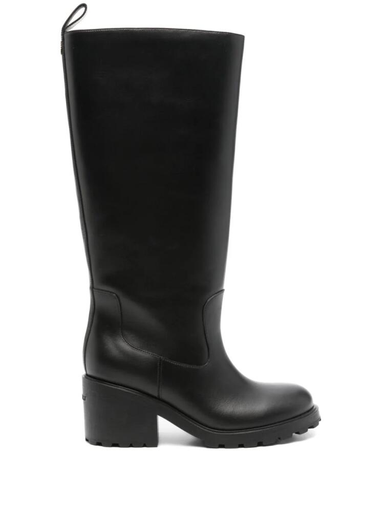 Bally 60mm leather boots - Black Cover